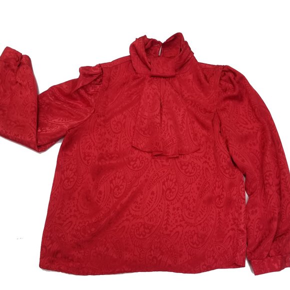 Lavallière Cristina Santa Fe Pottery Blouse - Picture 1 of 3